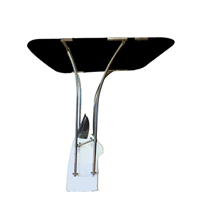 Dolphin 1'' Stainless Basic T Top - Black Canopy (out of stock)